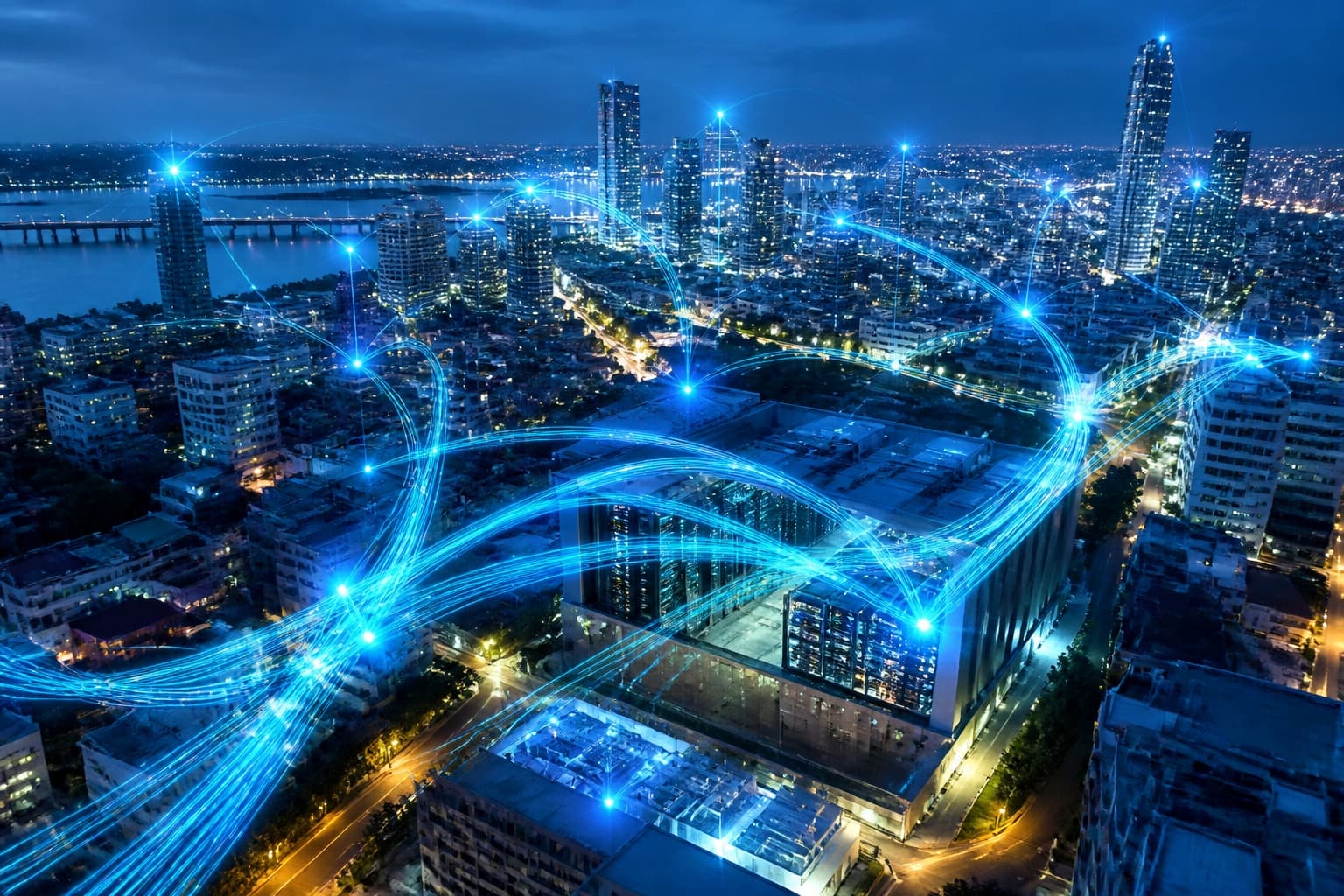 Connected smart city infrastructure